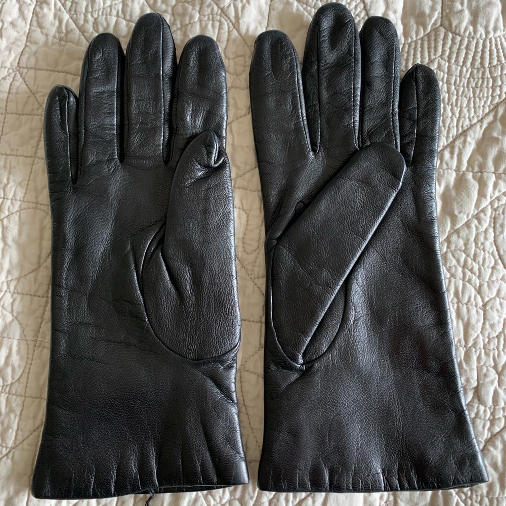 Ladies Leather Gloves Size M